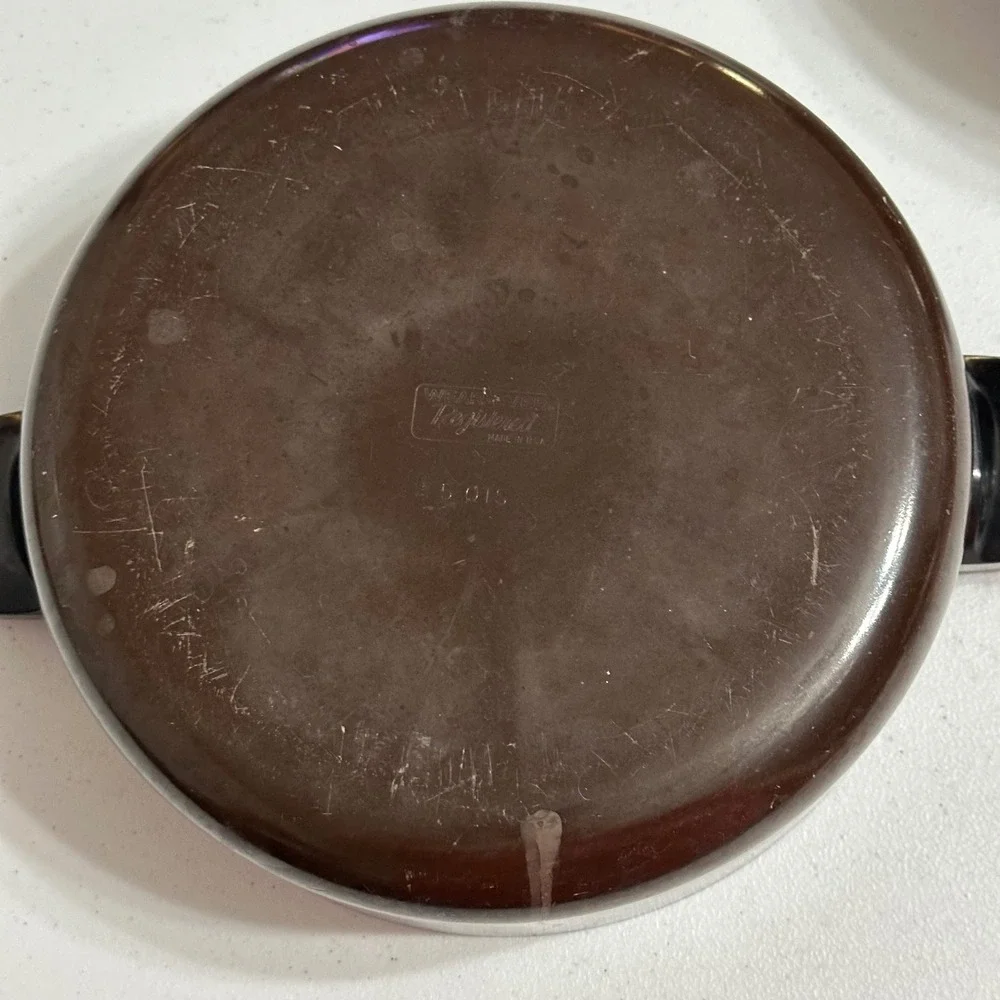 Wear Ever Registered Vintage 5 Quart‎ Stock Pot & Lid Mid Century Modern MCM